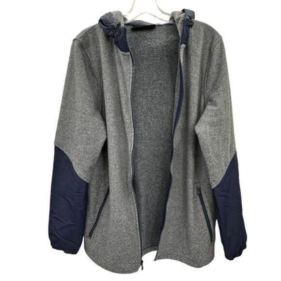 Under Armour Men's S Phenom Loose Coldgear Full Zip Hoodie Jacket Navy Blue UA - Picture 3 of 5